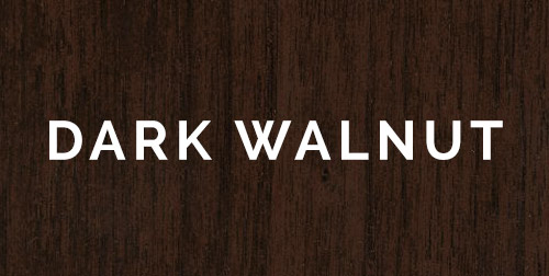 Dark Walnut leg stain for booths and banquettes